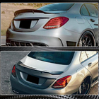 Mercedes C-class W205 2014-2021 Spoiler V1 (per SD 2015-2019, Carbonio) foto 5