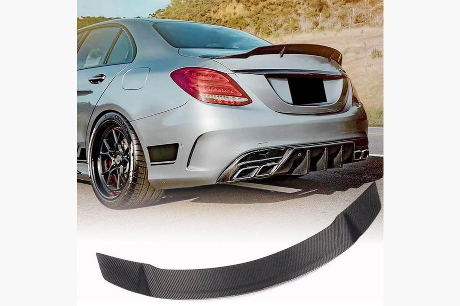 Mercedes C-class W205 2014-2021 Spoiler V1 (per SD 2015-2019, Carbonio) Image