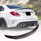 Mercedes C-class W205 2014-2021 Spoiler V4 (per SD 2015-2021, Carbonio) foto 1