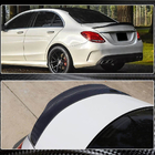 Mercedes C-class W205 2014-2021 Spoiler V4 (per SD 2015-2021, Carbonio) foto 5