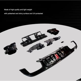 Diffusore posteriore con terminali di scarico (per SD C43 AMG 2015-2021, Carbonio) foto 3