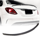 Mercedes C-class W205 2014-2021 Spoiler V9 (per SD 2015-2019, Carbonio) foto 1