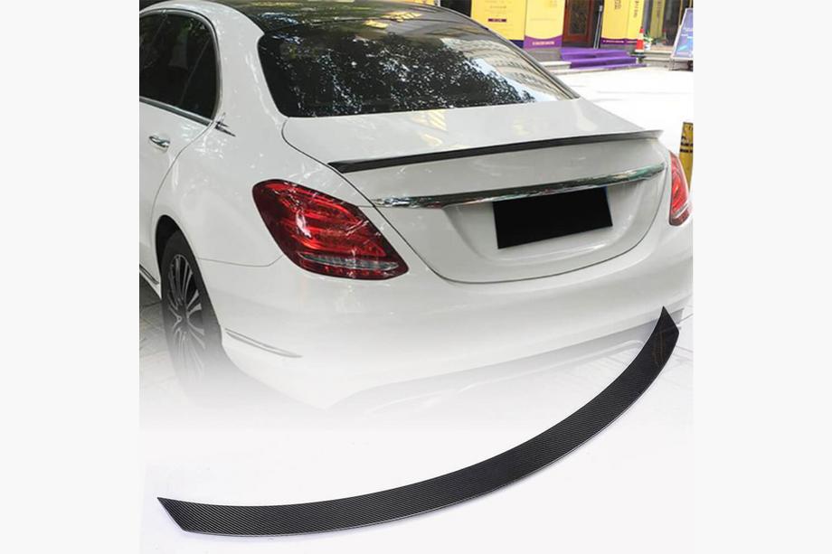 Mercedes C-class W205 2014-2021 Spoiler V10 (per SD 2015-2019, Carbonio) Image