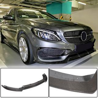 Labbro anteriore Lip V1 per C43 AMG 2015-2019 Carbonio foto 1