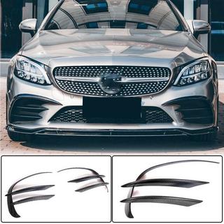 Estensioni paraurti anteriore V1 per C43 AMG 2019-2021 Carbonio foto 2
