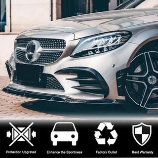 Estensioni paraurti anteriore V1 per C43 AMG 2019-2021 Carbonio foto 4