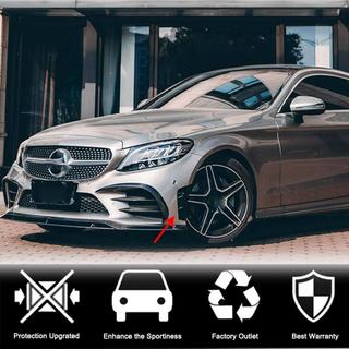 Estensioni Paraurti Anteriore V2 (per C43 AMG 2019-2021, Carbonio) Mercedes C-class W205 2014-2021 foto 3