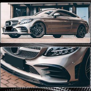 Estensioni Paraurti Anteriore V2 (per C43 AMG 2019-2021, Carbonio) Mercedes C-class W205 2014-2021 foto 4