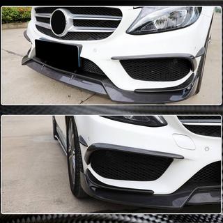 Estensioni paraurti anteriore in carbonio per C43 AMG 2015-2019 foto 3