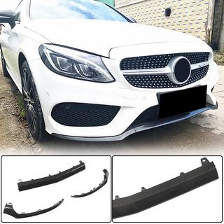 Labbro anteriore V4 per C43 AMG 2015-2019 Carbonio foto 1
