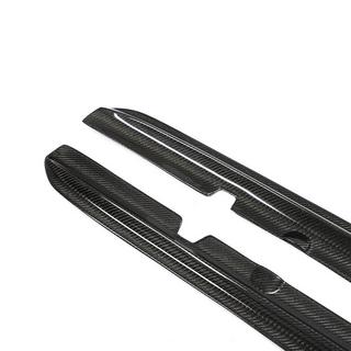 Minigonne Laterali V4 (per C43/C63 AMG 2015-2019, Carbonio) foto 4