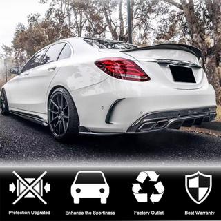 Flap paraurti posteriore per SD C43/C63 AMG 2015-2019 Carbonio foto 2