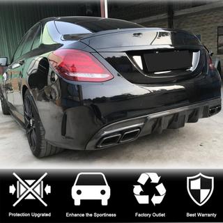 Diffusore Posteriore Paraurti V3 per SD C43/C63 AMG 2015-2019 Carbonio foto 2