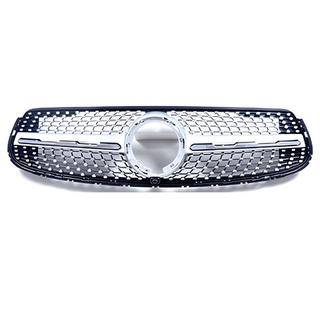 Griglia Anteriore Diamond Silver (per GLC 43 AMG/GLC 63 AMG/AMG-Line 2019-2022) Mercedes GLC X253 2015-2022 foto 2