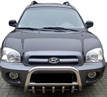Hyundai Santa Fe 1 2000-2006 Parabullbar WT003 (Acciaio Inox) foto 2
