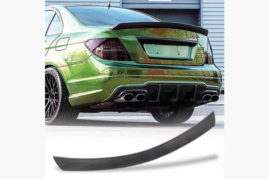 Mercedes C-class W204 2007-2015 Spoiler SD V2 (Carbonio) Image