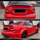 Mercedes C-class W204 2007-2015 Spoiler SD V4 (Carbonio) foto 4