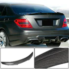 Mercedes C-class W204 2007-2015 Spoiler SD V5 (Carbonio) foto 2