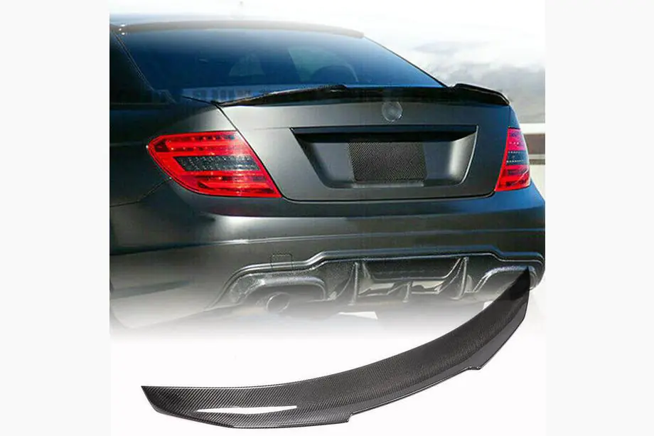 Mercedes C-class W204 2007-2015 Spoiler SD V5 (Carbonio) Image