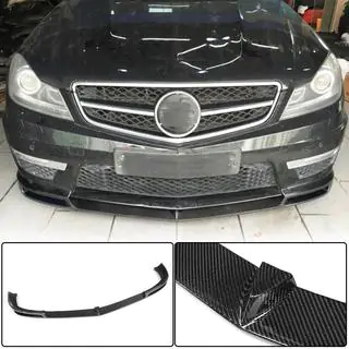 Labbro Anteriore Paraurti V1 per AMG 2012-2014 Carbonio foto 1
