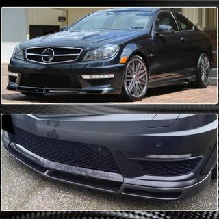 Labbro Anteriore Paraurti V1 per AMG 2012-2014 Carbonio foto 4