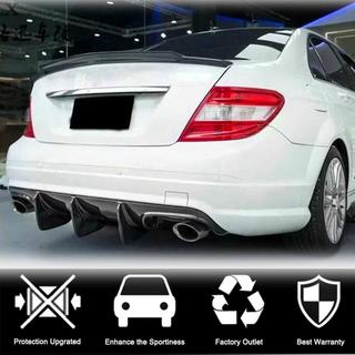 Diffusore Posteriore Paraurti V1 per AMG SD 2008-2011, Carbonio foto 3