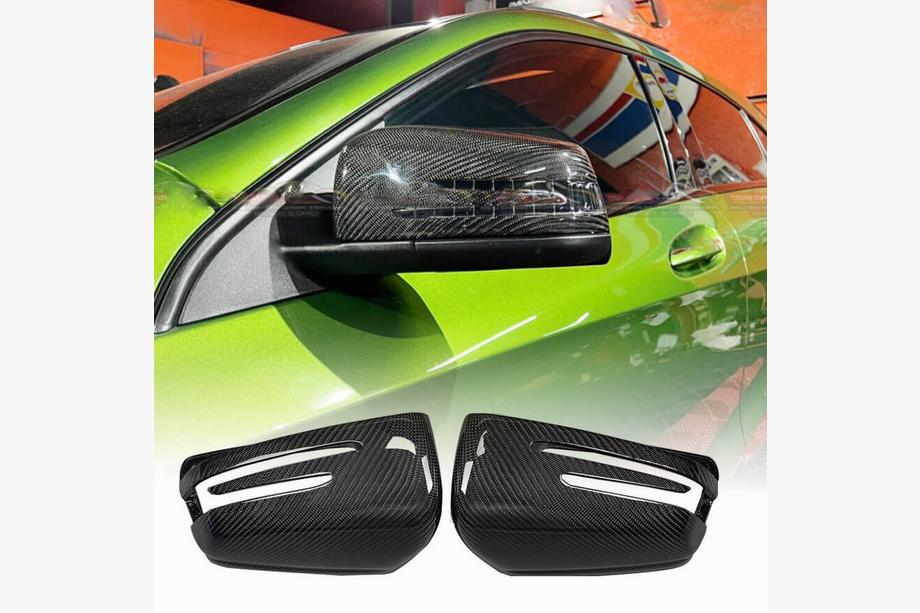 Mercedes C-class W204 2007-2015 Cover Specchietti in Carbonio Image