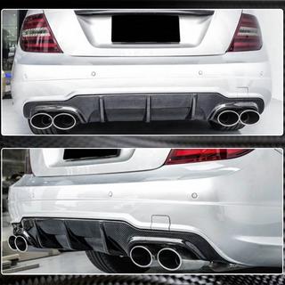 Diffusore Posteriore Paraurti V1 per AMG SD/Coupe 2012-2014 Carbonio foto 4