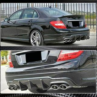 Diffusore Posteriore Paraurti V3 per AMG SD/Coupe 2012-2014 Carbonio foto 4
