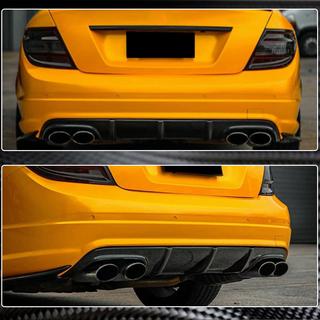 Diffusore Posteriore Paraurti V3 per AMG SD 2008-2011 Carbonio foto 3