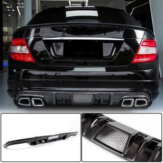 Diffusore Paraurti Posteriore V4 (per AMG SD 2008-2011, Carbonio) foto 1