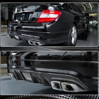 Diffusore Paraurti Posteriore V4 (per AMG SD 2008-2011, Carbonio) foto 3