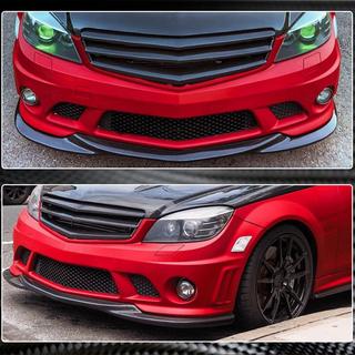 Labbro anteriore paraurti V3 (per AMG 2008-2011, Carbonio) foto 4