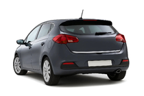 Kia Ceed 2012-2018 Modanatura bagagliaio acciaio inox foto 1