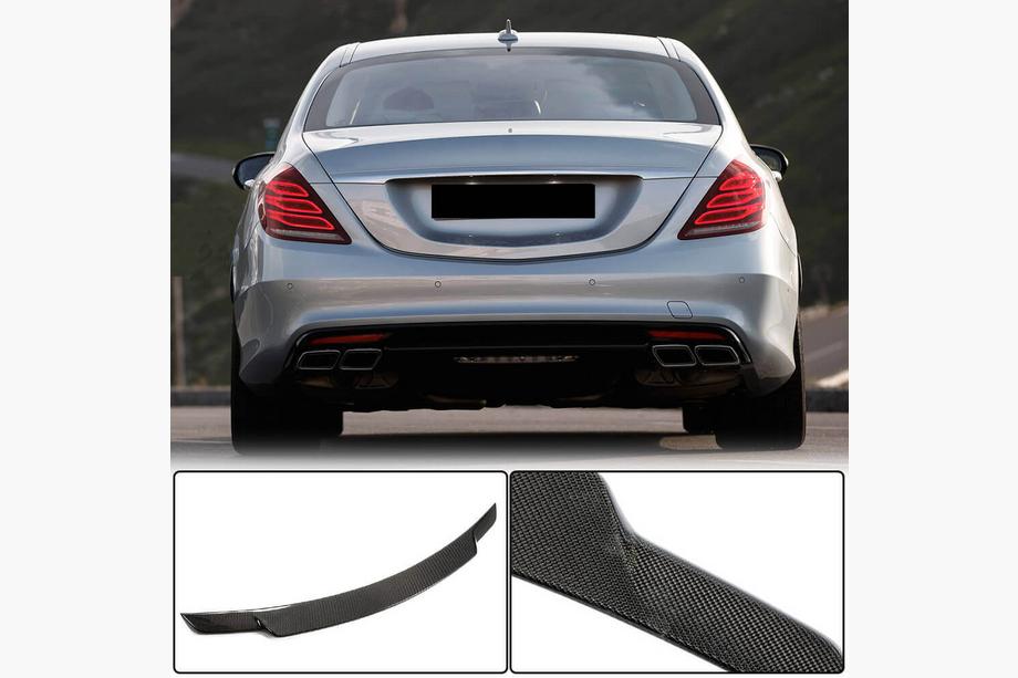 Mercedes S-сlass W222 2013-2022 Spoiler V2 (Carbonio) Image