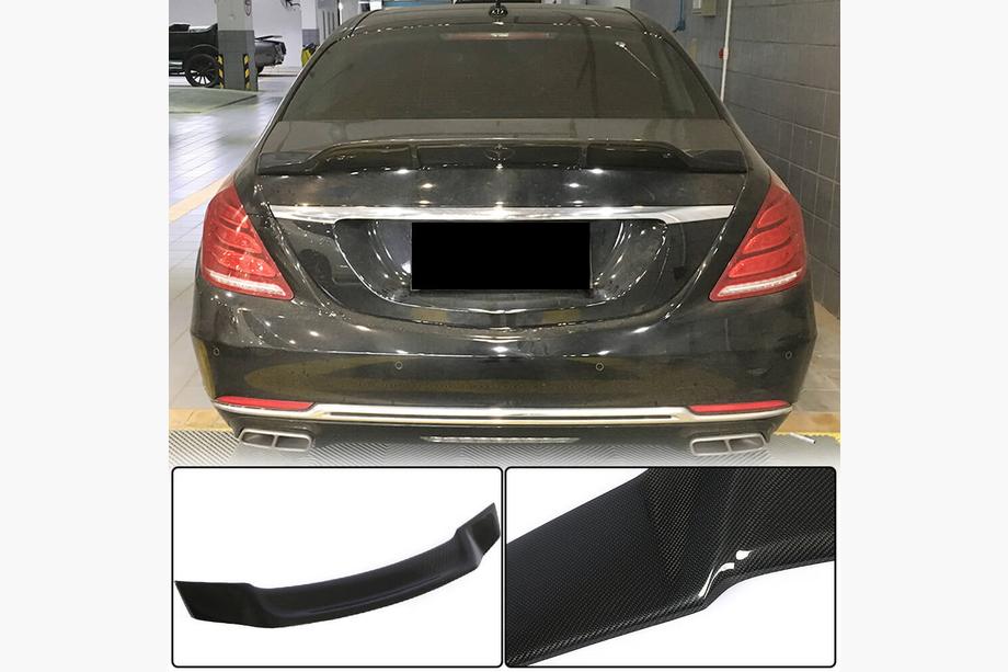 Mercedes S-сlass W222 2013-2022 Spoiler V3 (Carbonio) Image