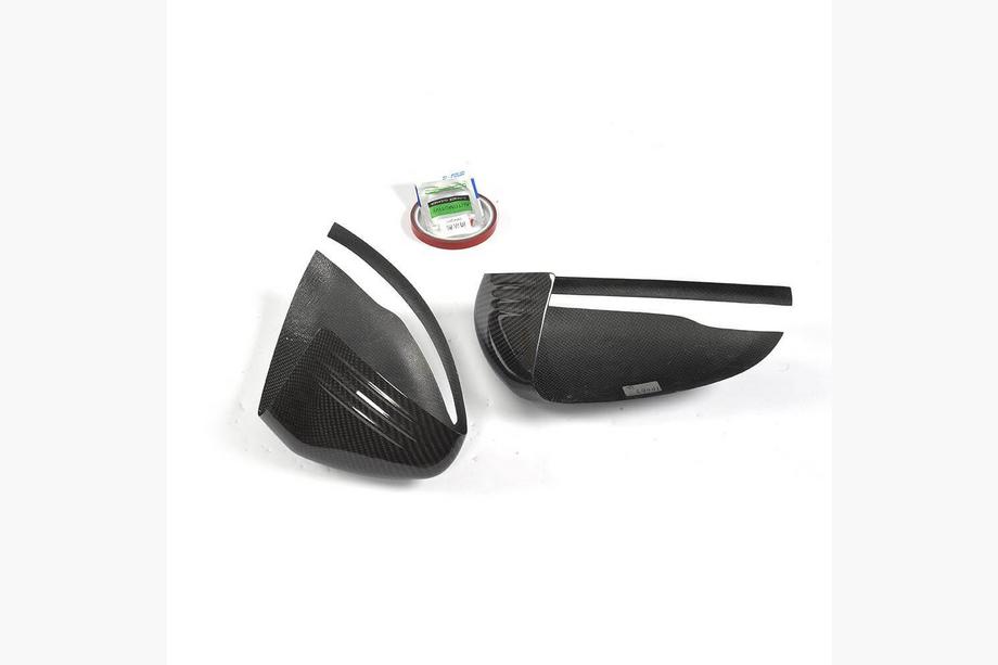 Mercedes S-class W222 2013-2022 Cover Specchietti V1 (2014-2017, Carbonio) Foto 3