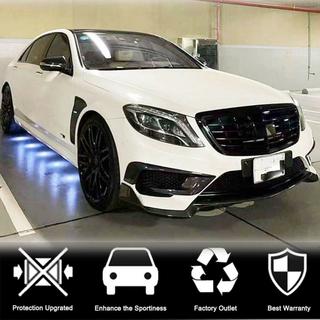 Estensioni paraurti anteriore V1 per S63 AMG 2014-2017 Carbonio foto 3