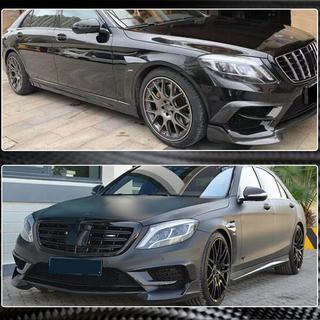 Estensioni paraurti anteriore V1 per S63 AMG 2014-2017 Carbonio foto 4