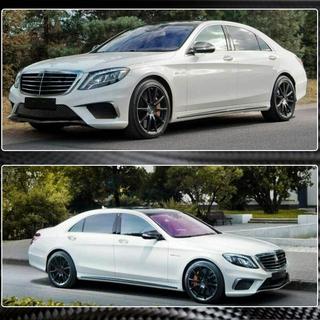 Minigonne Laterali (per S63 AMG 2014-2017, Carbonio) foto 3