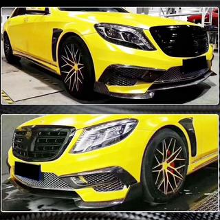 Labbro Anteriore Paraurti (per S63 AMG 2014-2017, Carbonio) foto 4