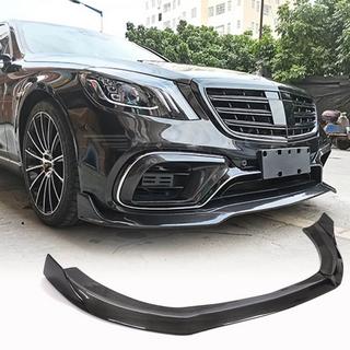 Labbro anteriore paraurti (per S63/S65 AMG 2018-2022, Carbonio) foto 1