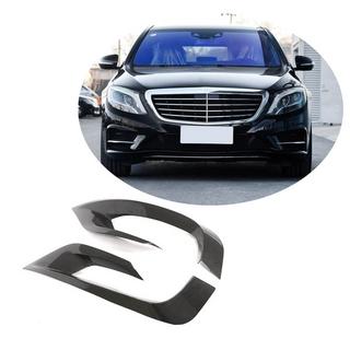 Coperture Paraurti Anteriore in Carbonio (per AMG-Line 2014-2017) foto 1