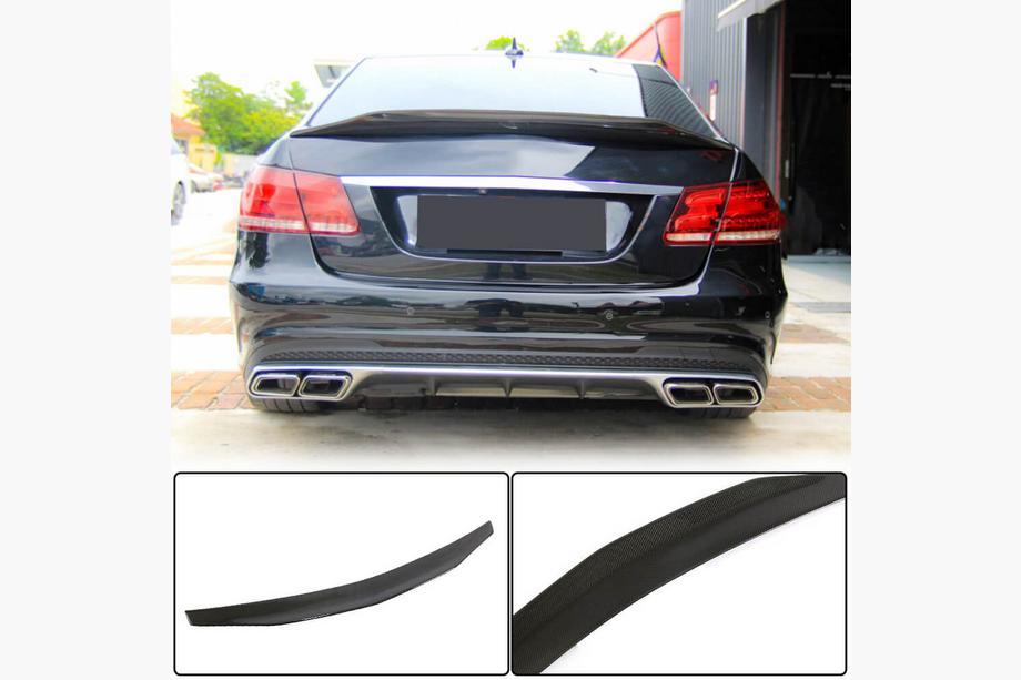 Mercedes E-сlass W212 2009-2016 Spoiler V4 (Carbonio) Image