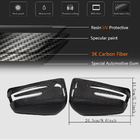 Mercedes E-class W212 2009-2016 Cover Specchietti in Carbonio foto 6