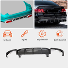 Mercedes E-class W212 2009-2016 Diffusore Posteriore Paraurti V2 per E63 AMG 2013-2016 Carbonio foto 2