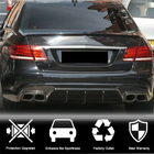 Mercedes E-class W212 2009-2016 Diffusore Posteriore Paraurti V2 per E63 AMG 2013-2016 Carbonio foto 3