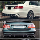 Mercedes E-class W212 2009-2016 Diffusore Posteriore Paraurti V2 per E63 AMG 2013-2016 Carbonio foto 5
