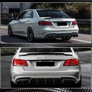 Diffusore Posteriore Paraurti V2 per E63 AMG 2013-2016 Carbonio foto 4
