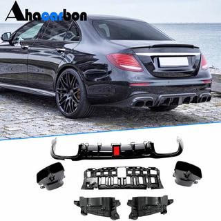 Diffusore posteriore paraurti con terminali V1 (per AMG/AMG-Line 2016-2019, Carbonio) foto 1